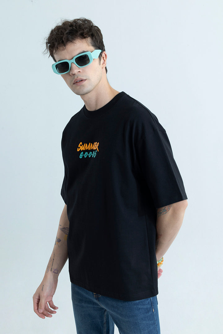 Summer Goods Black Oversized T-shirt