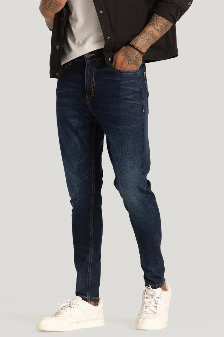 Deep Blue Skinny Fit Jeans