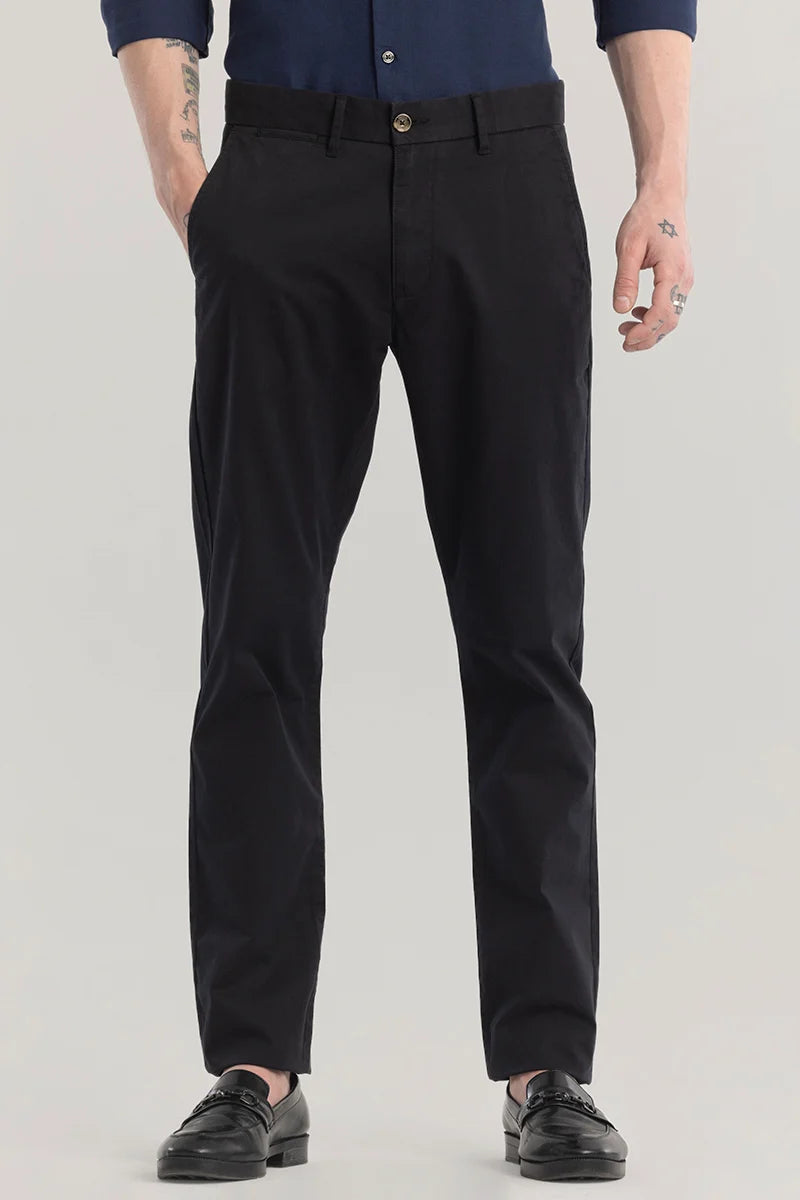 Scorcher Black Trouser