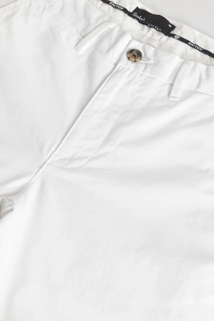 Scorcher White Trouser