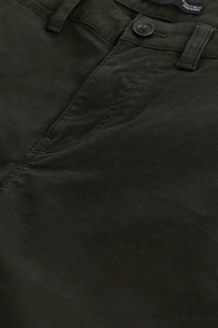 Black Slim Fit Chinos