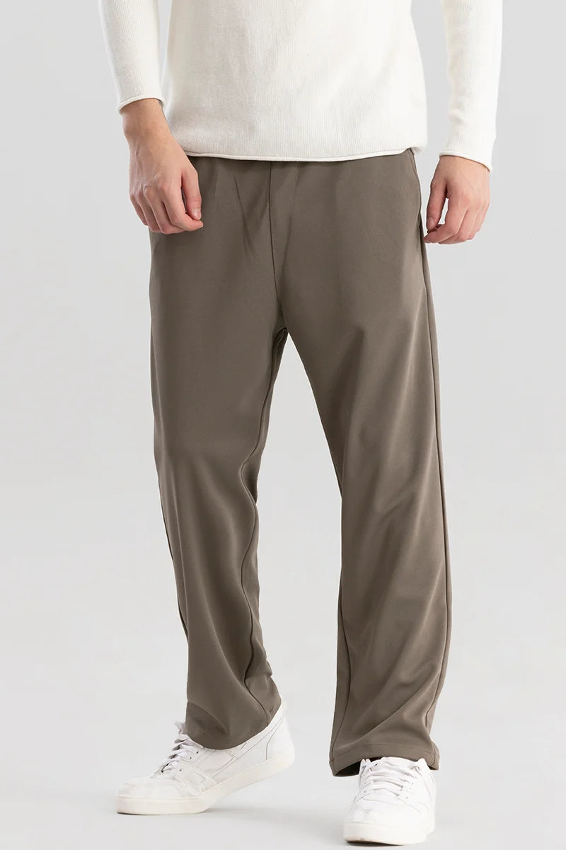 StrideFlex Olive Korean Trousers