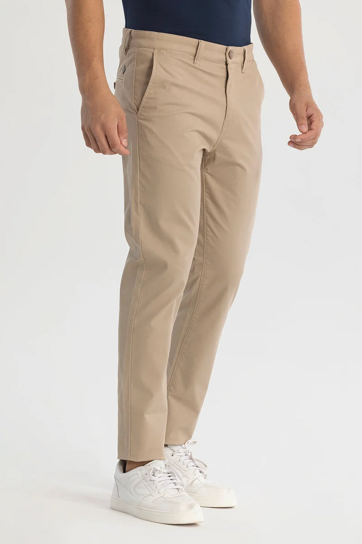 Brown Slim Fit Chinos