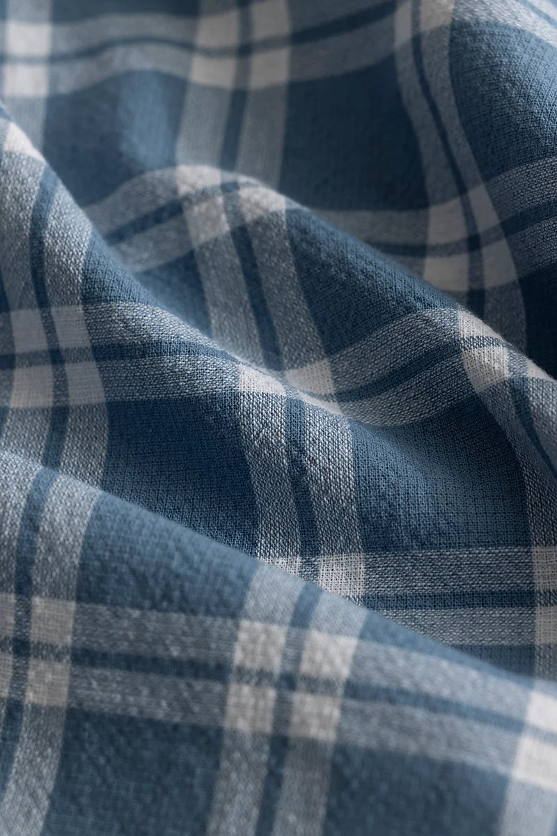 Freydis Blue Checks Shirts