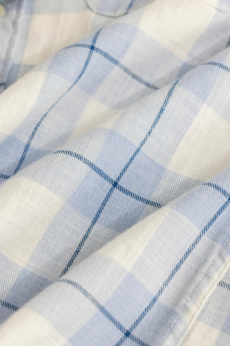 Prism Blue Checks Shirt