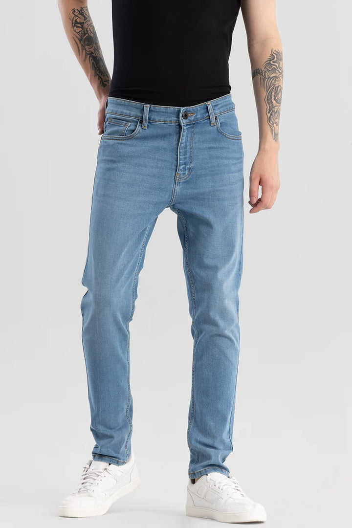 Denity Light Blue Slim Fit Jeans