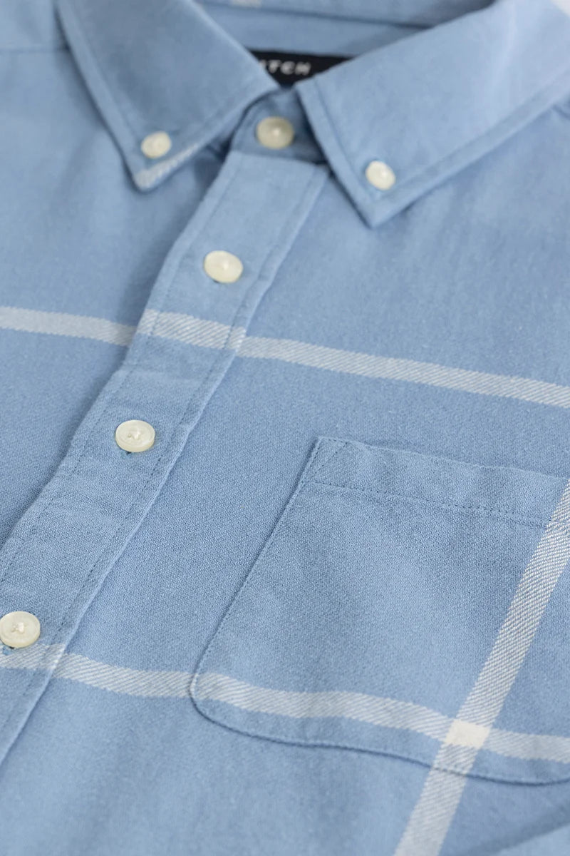 Blue Checks Oxford Shirt