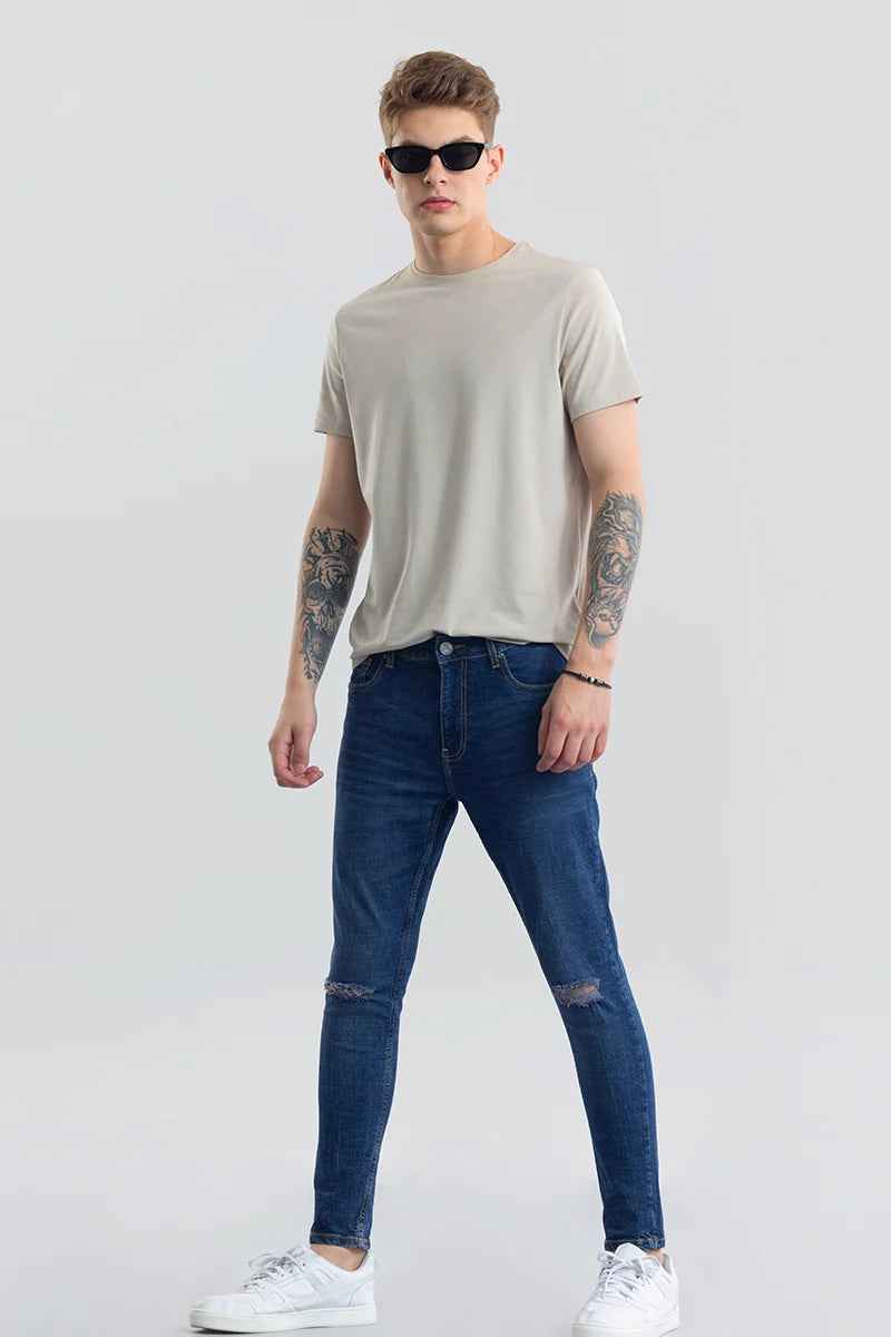 Livia Dark Blue Skinny Fit Jeans