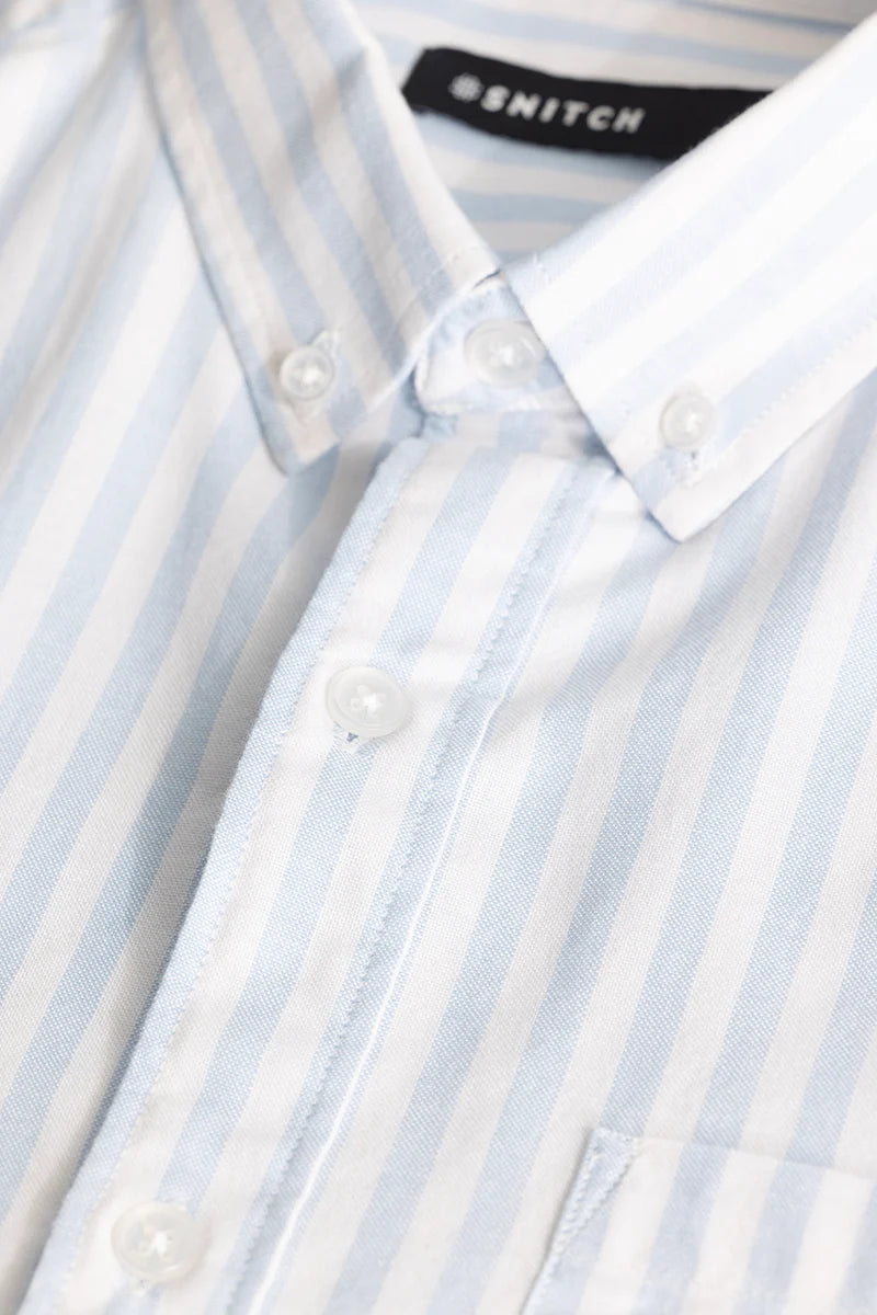 Light Blue Oxford Stripes shirt