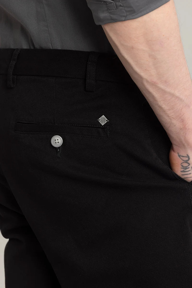 Sleekstride Black Trouser