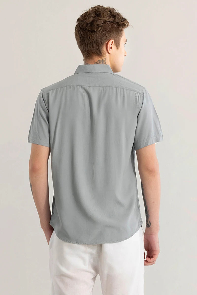 Breezeform Grey Plain Shirt