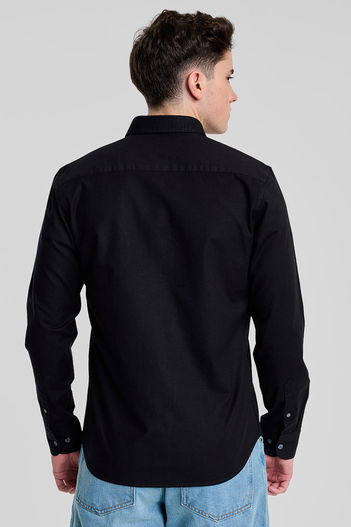 Black Slim Fit Shirt