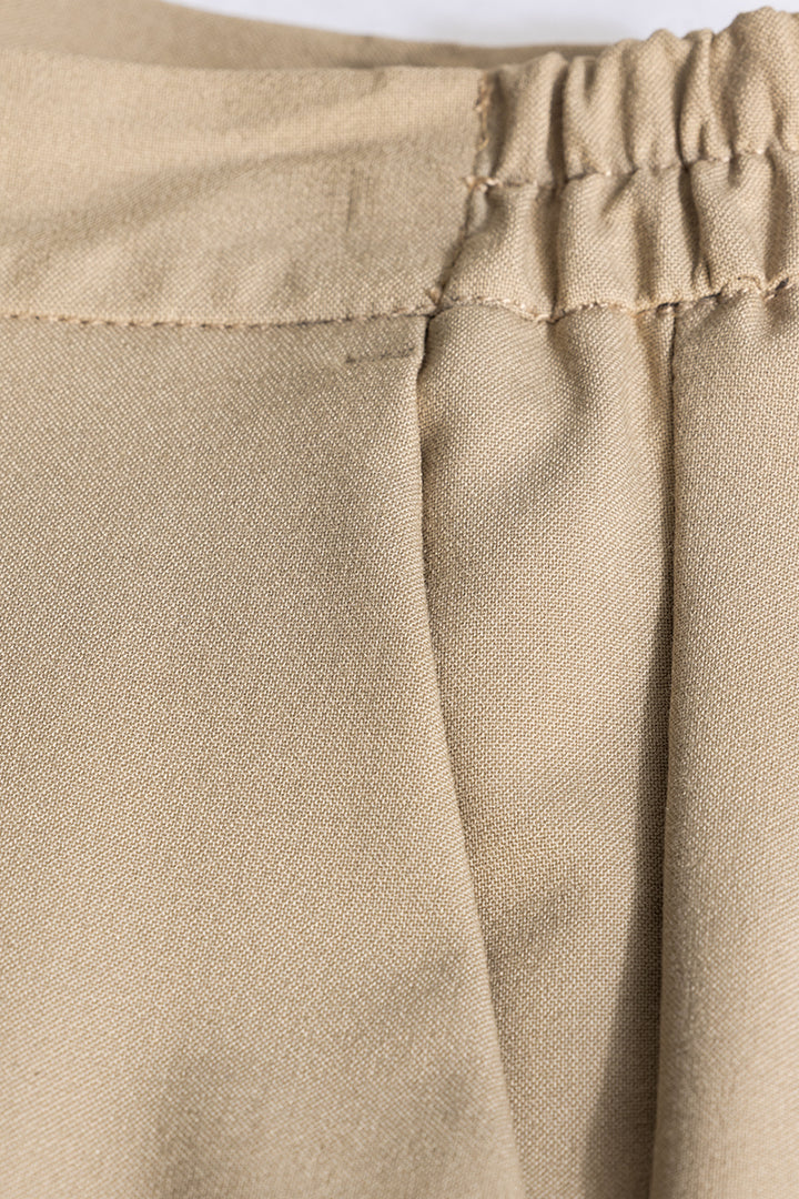 Light Brown Slim Fit Trousers