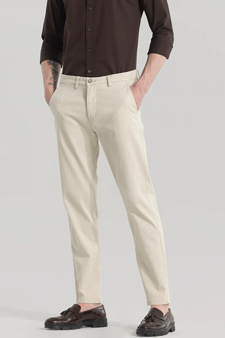 Sleekstride Cream Trouser