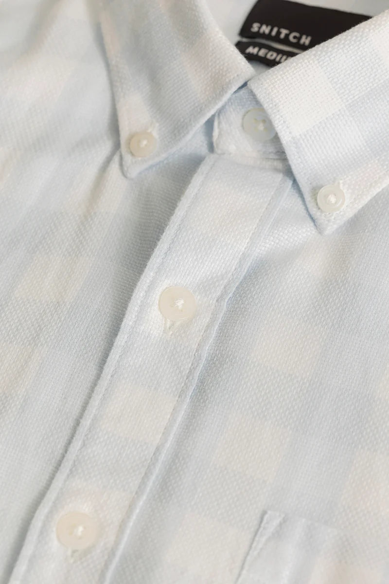 Nicolas Blue Checks Shirt