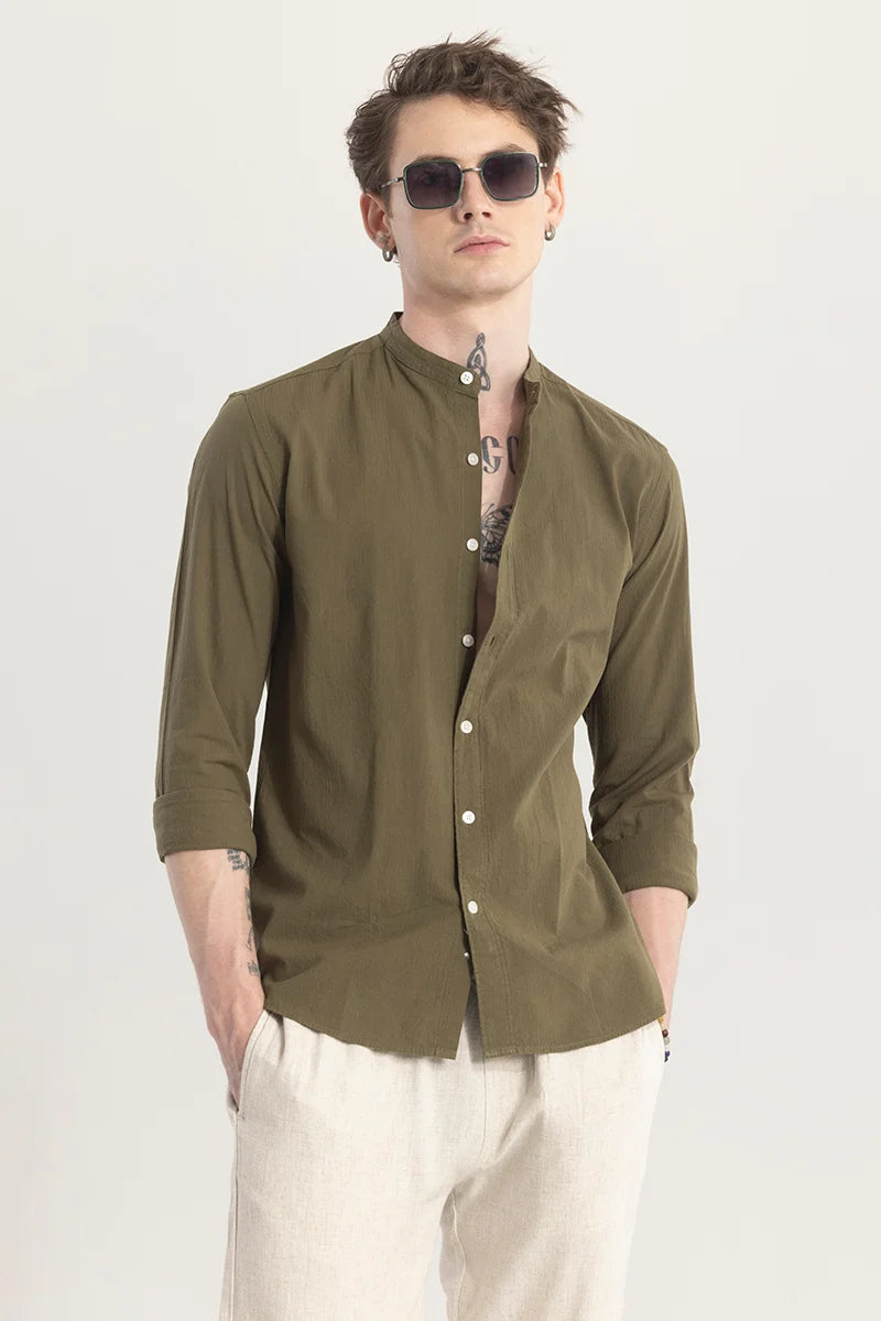 Rustique Olive Shirt