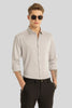 Etnni Light Grey Plain Stitchless Shirt