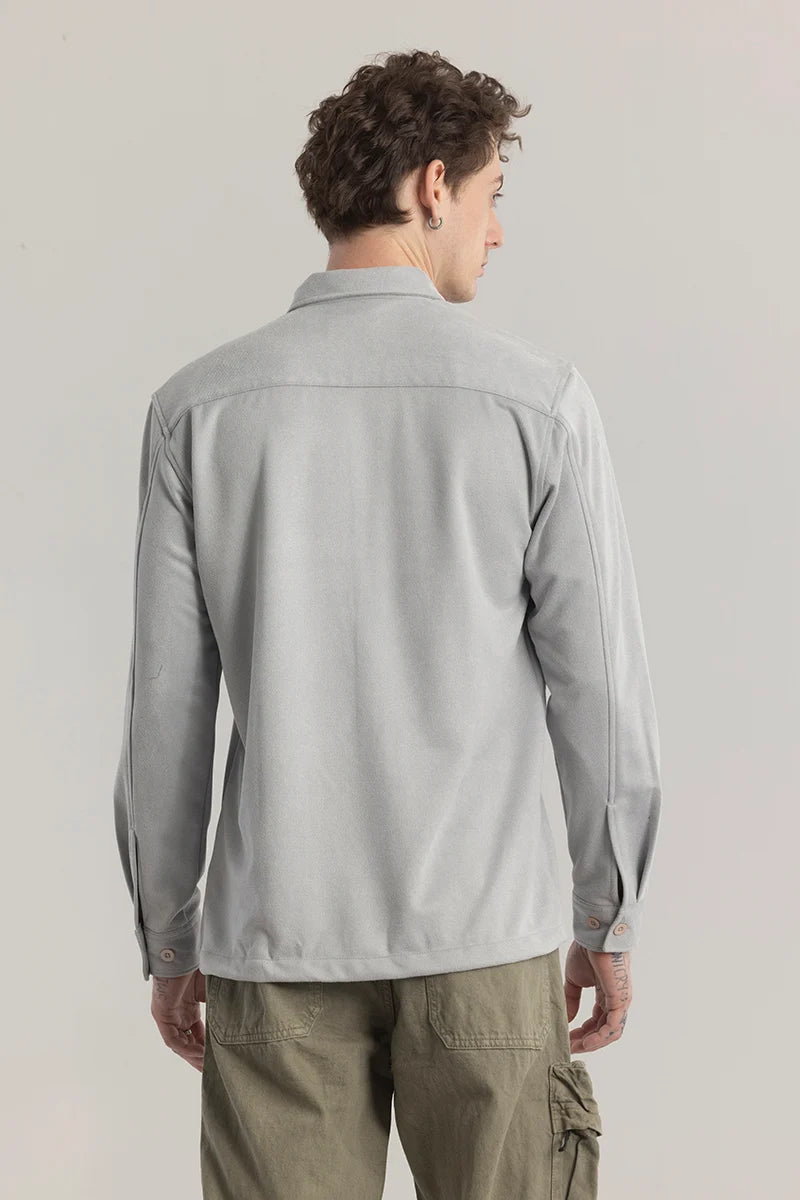 Suedineer Plain Grey Shirt