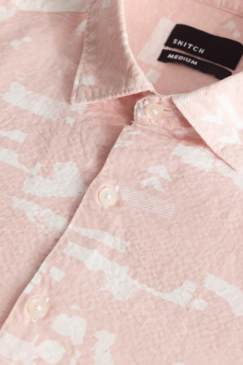 Pixelique Pink Shirt