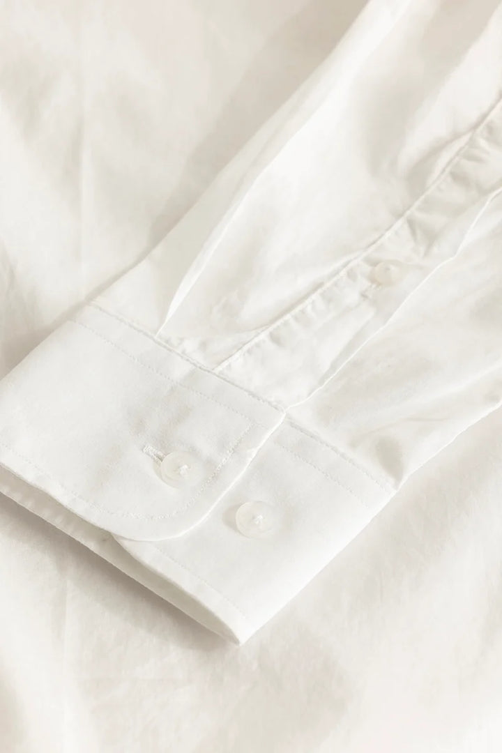 Yngve White Plain Shirt