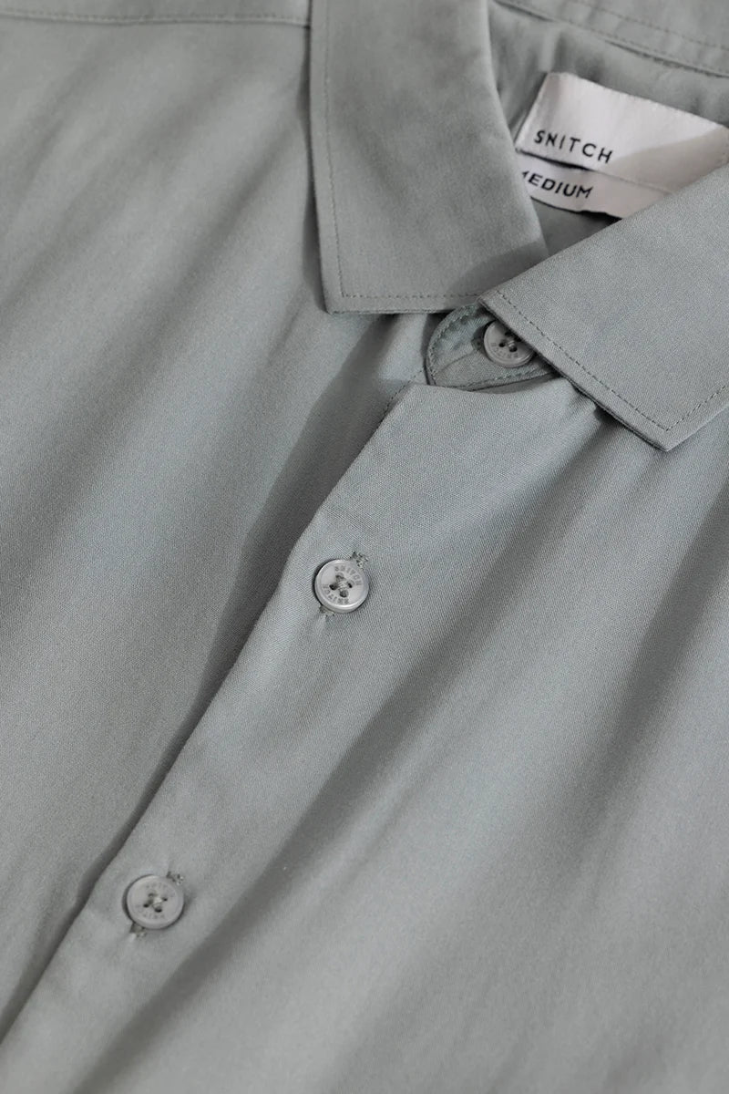 Breezeform Grey Plain Shirt