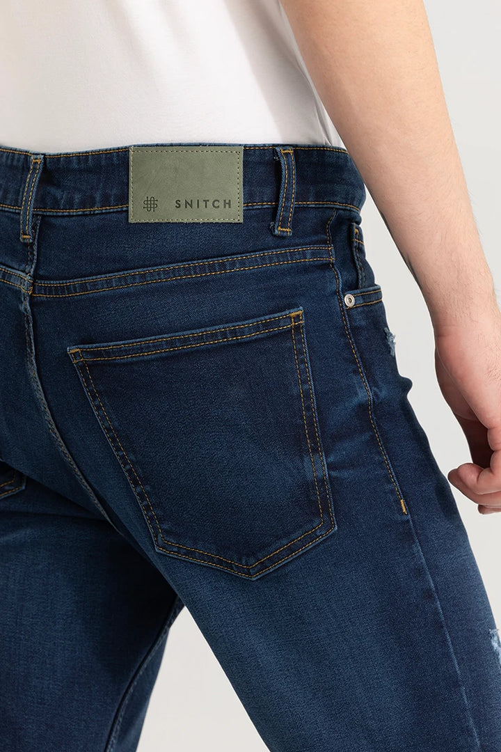 Denity Slim Fit Denim Blue Jeans