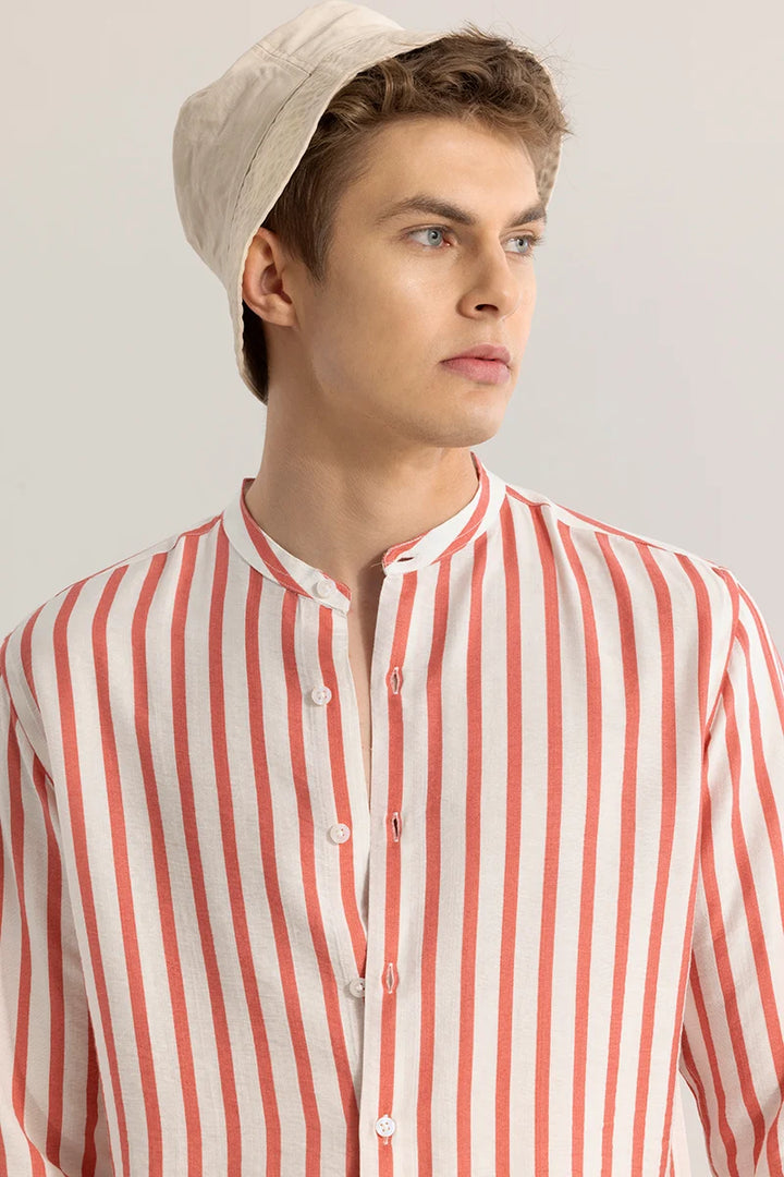 Nautistripe Pink Stripe Shirt