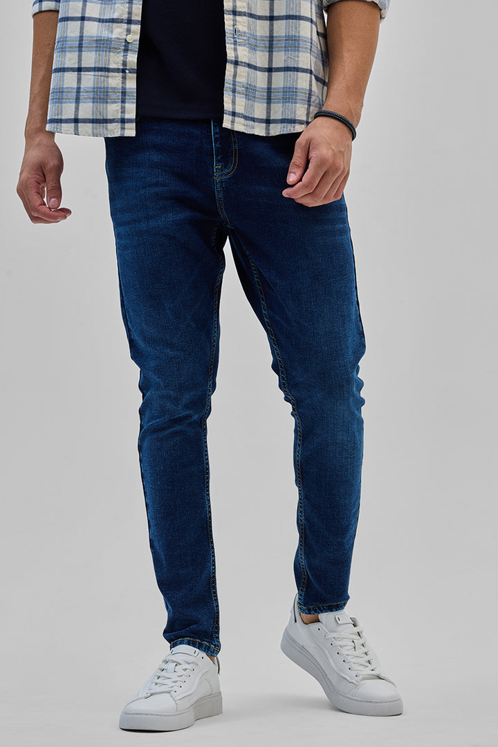 Navy Skinny Fit Jeans