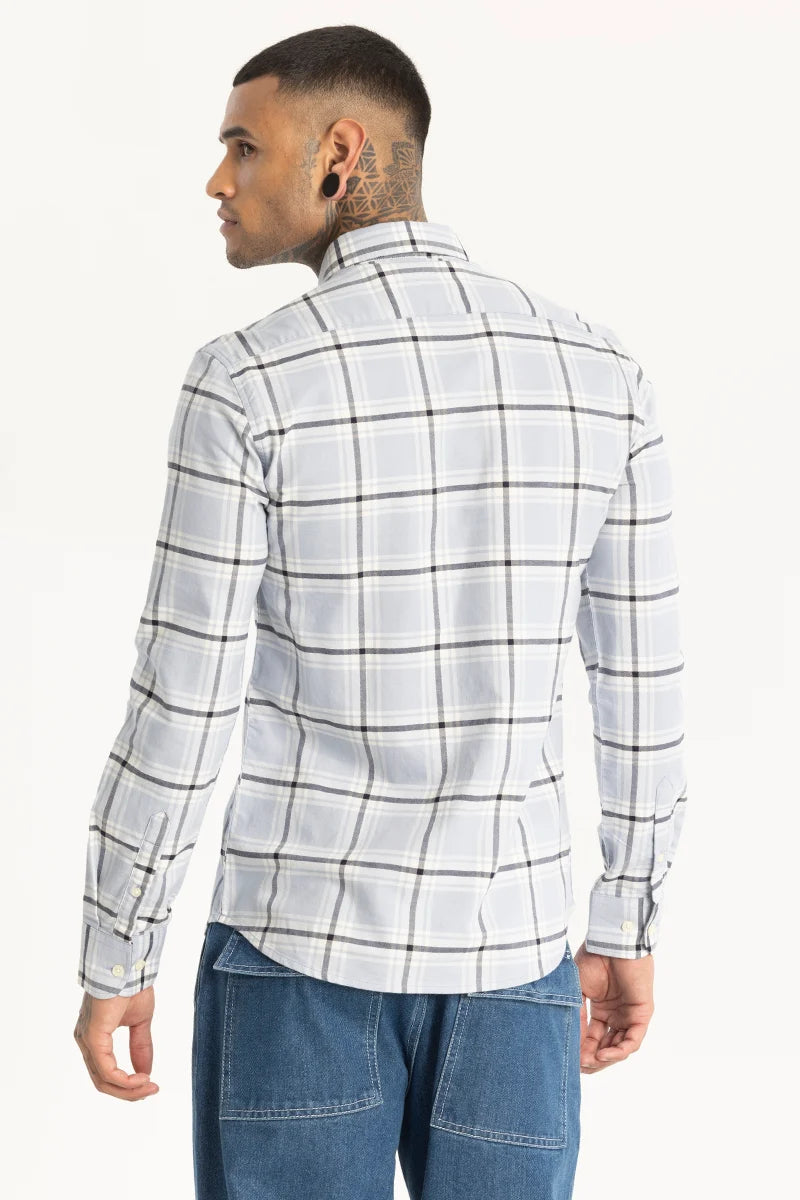 Light Blue Checks Shirt