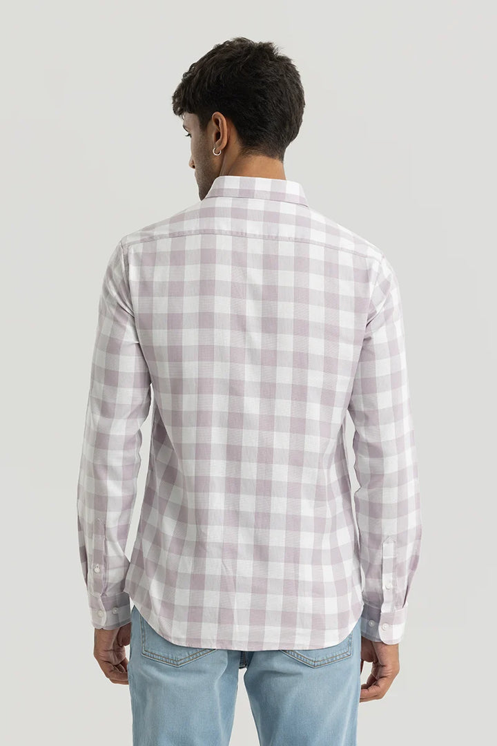 Sven Lavender Checks Shirt