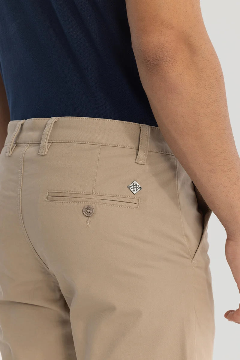 Brown Slim Fit Chinos