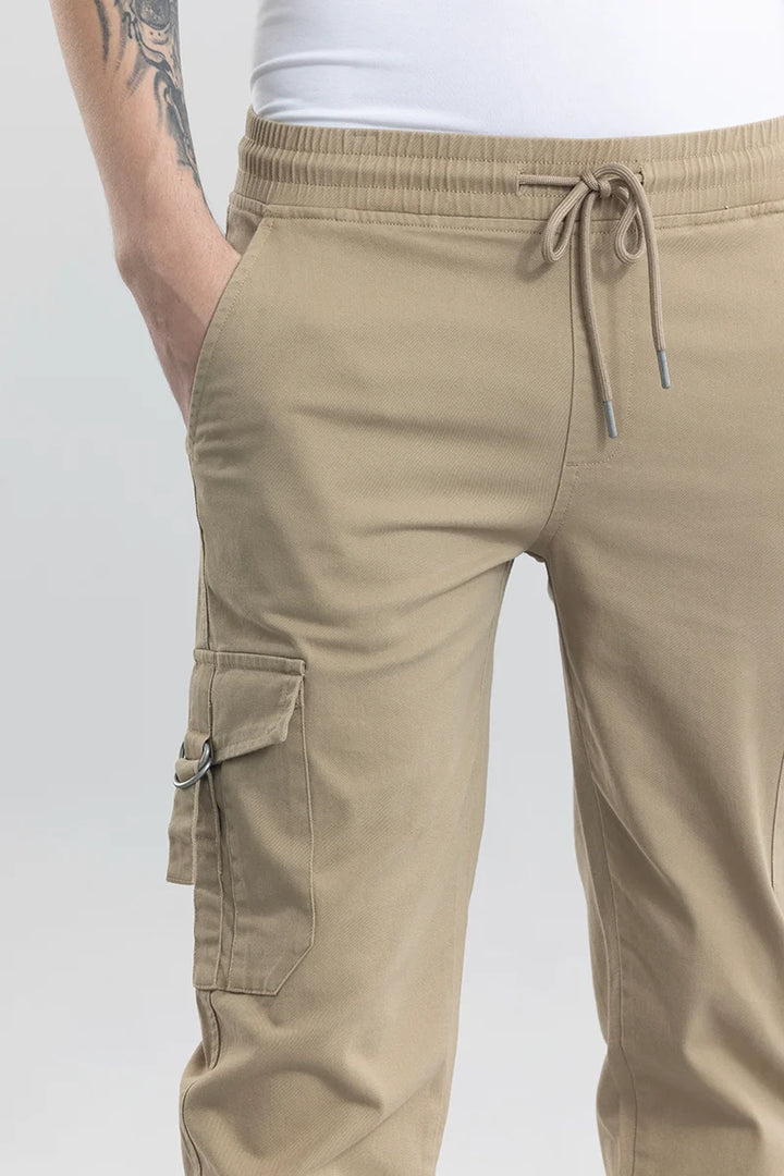 Noemi Khaki Cargo Pant