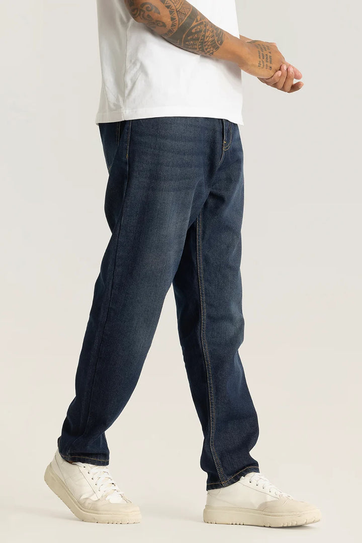 Fabien Navy Loose Fit Jeans