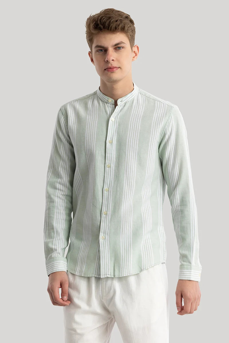 Dag Sage Stripes Shirts