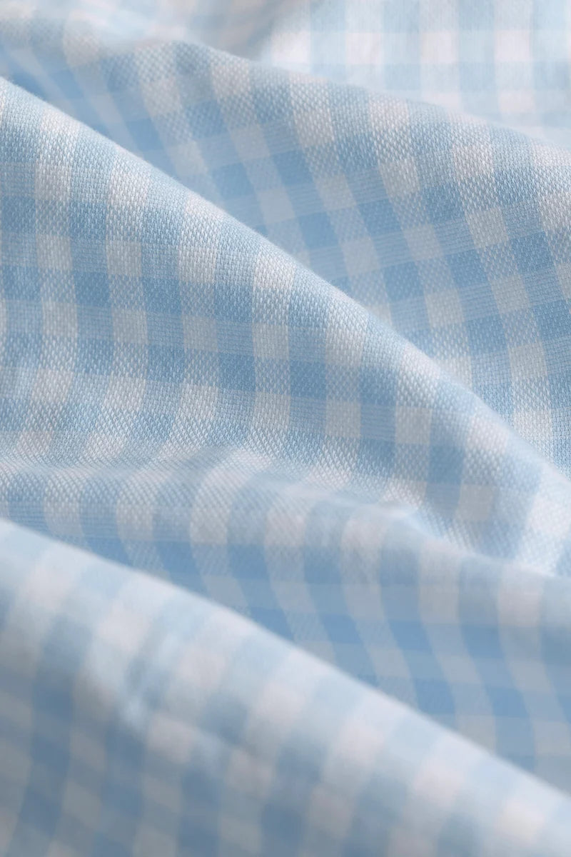 Ingvar Blue Checks Shirts