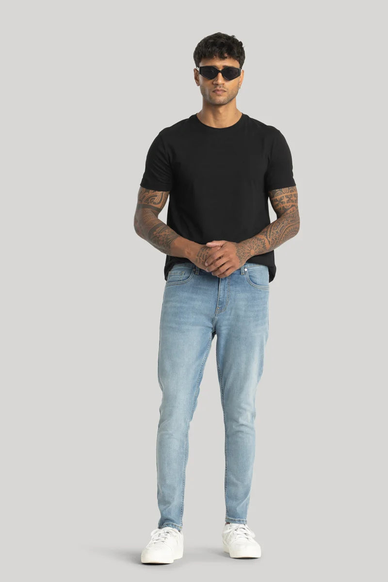 Vito Light Blue Skinny Fit Jeans