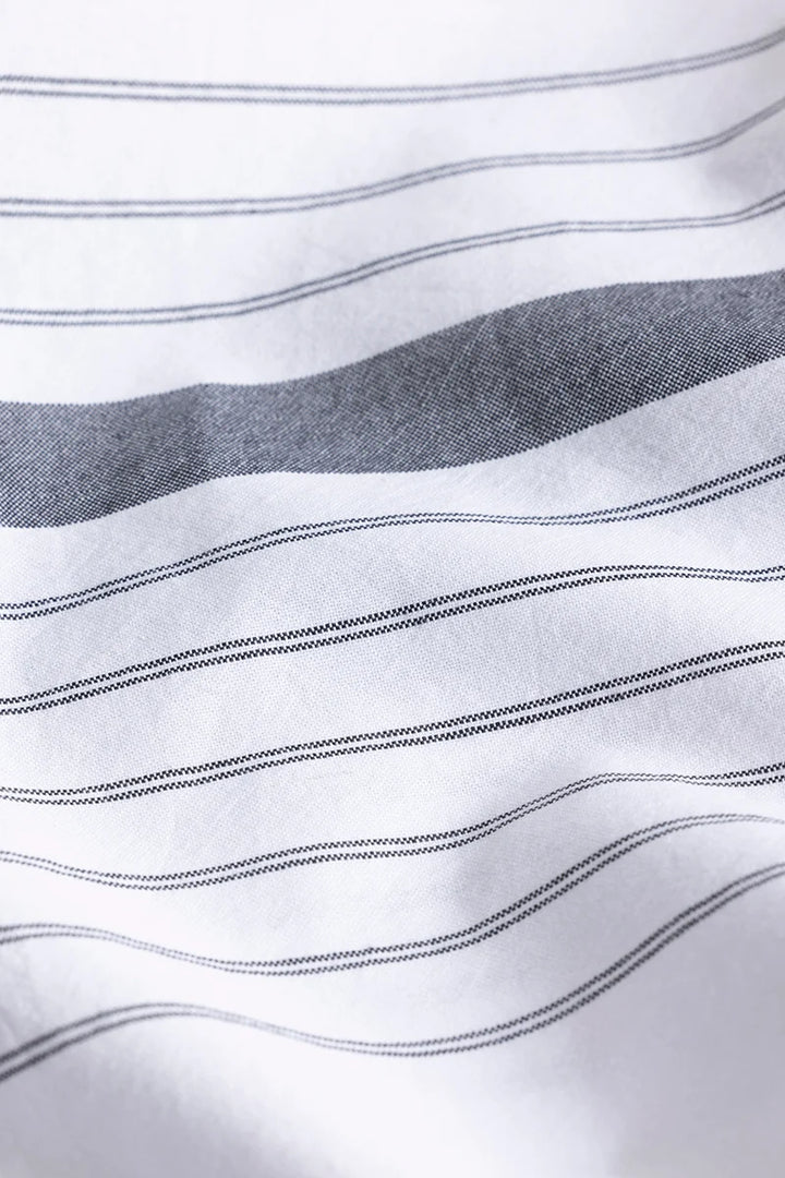 StripeZephyr White Striped Shirt