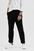 Black Corduroy Relaxed Fit Trousers