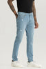 Slick Light Blue Distressed Slim Fit Jeans