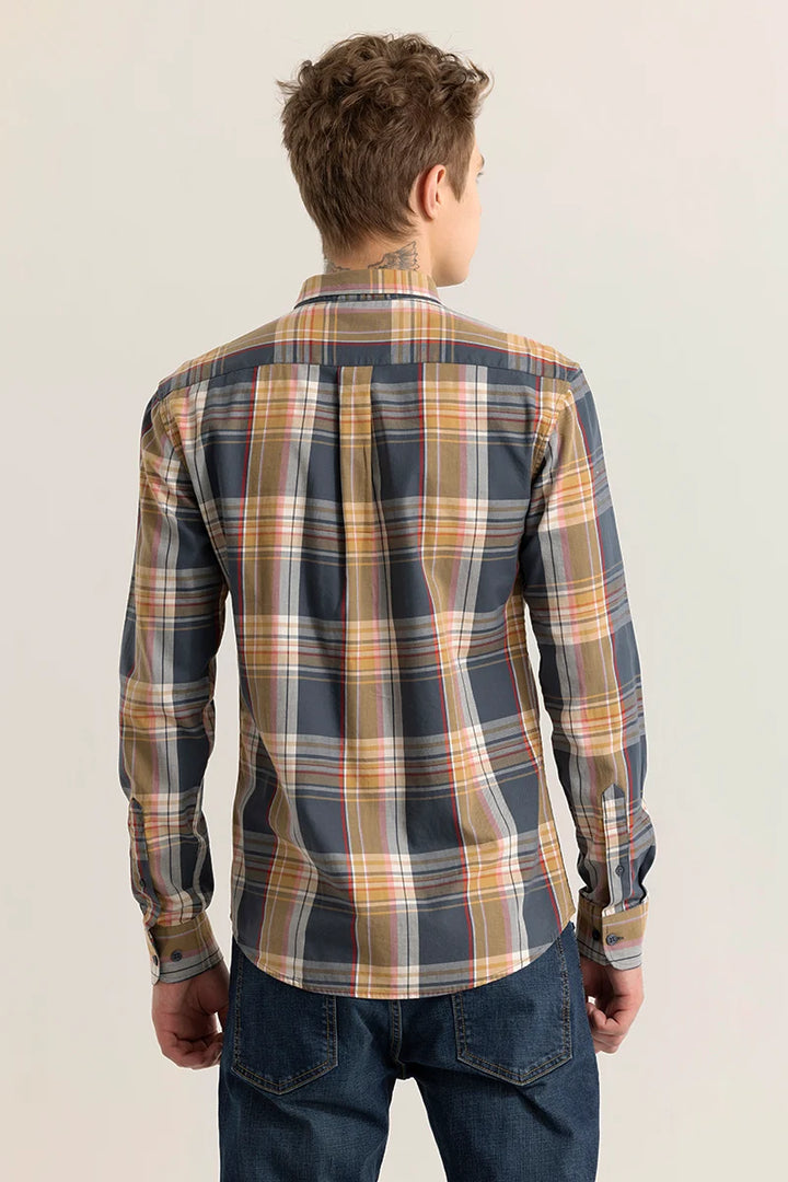 Sigrid Grey Checked Shirts