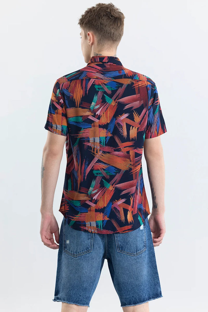 Silvana Multicolour Abstract Shirt