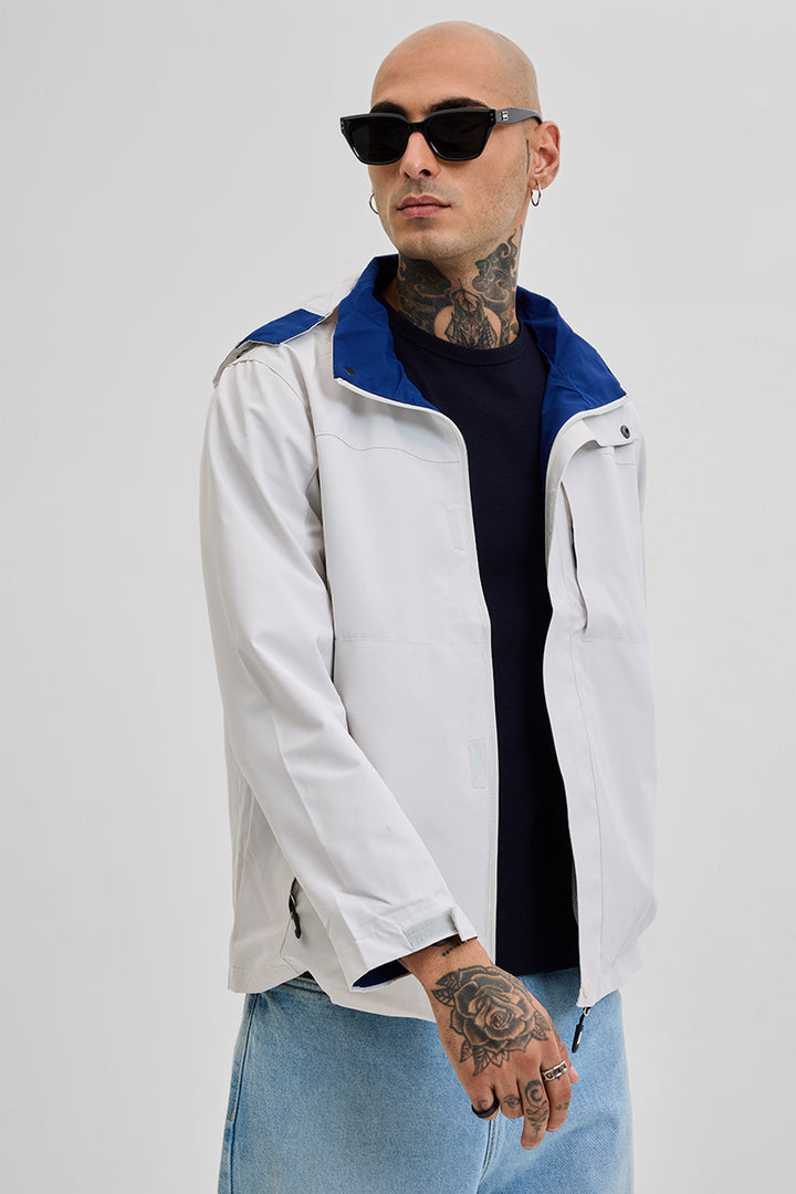 Off-White Water-Resistant Jacket