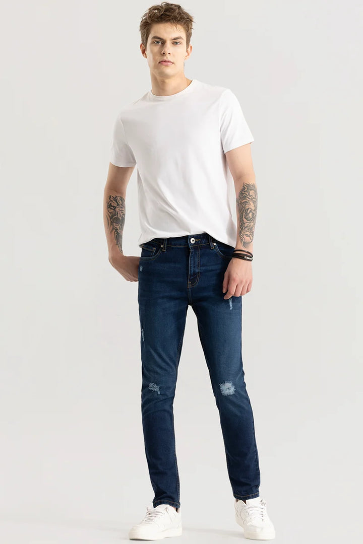 Denity Slim Fit Denim Blue Jeans