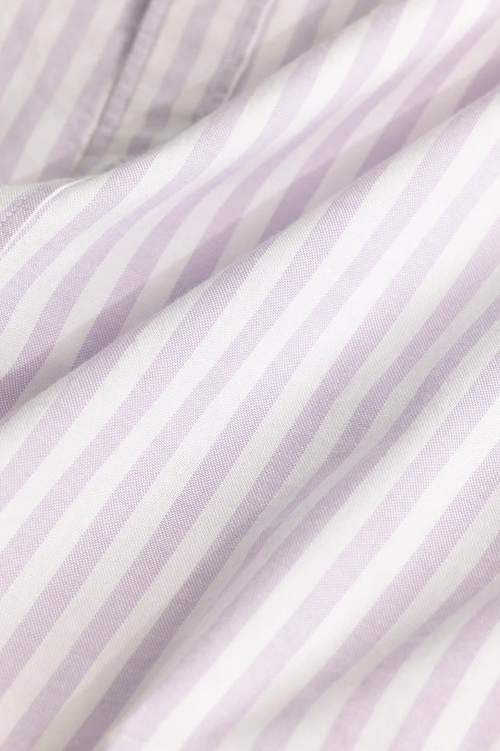 Lavender Oxford Stripes shirt