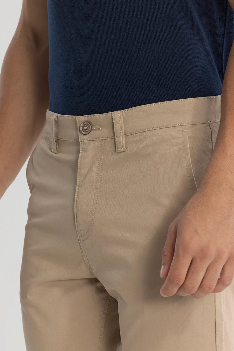 Brown Slim Fit Chinos