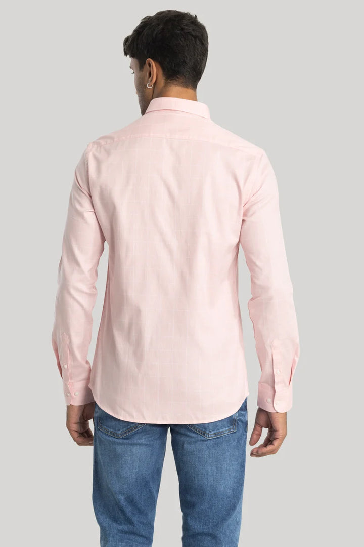 Giuliano Pink Checks Shirt