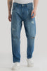 Kirsten Blue Distressed Baggy Fit Jeans