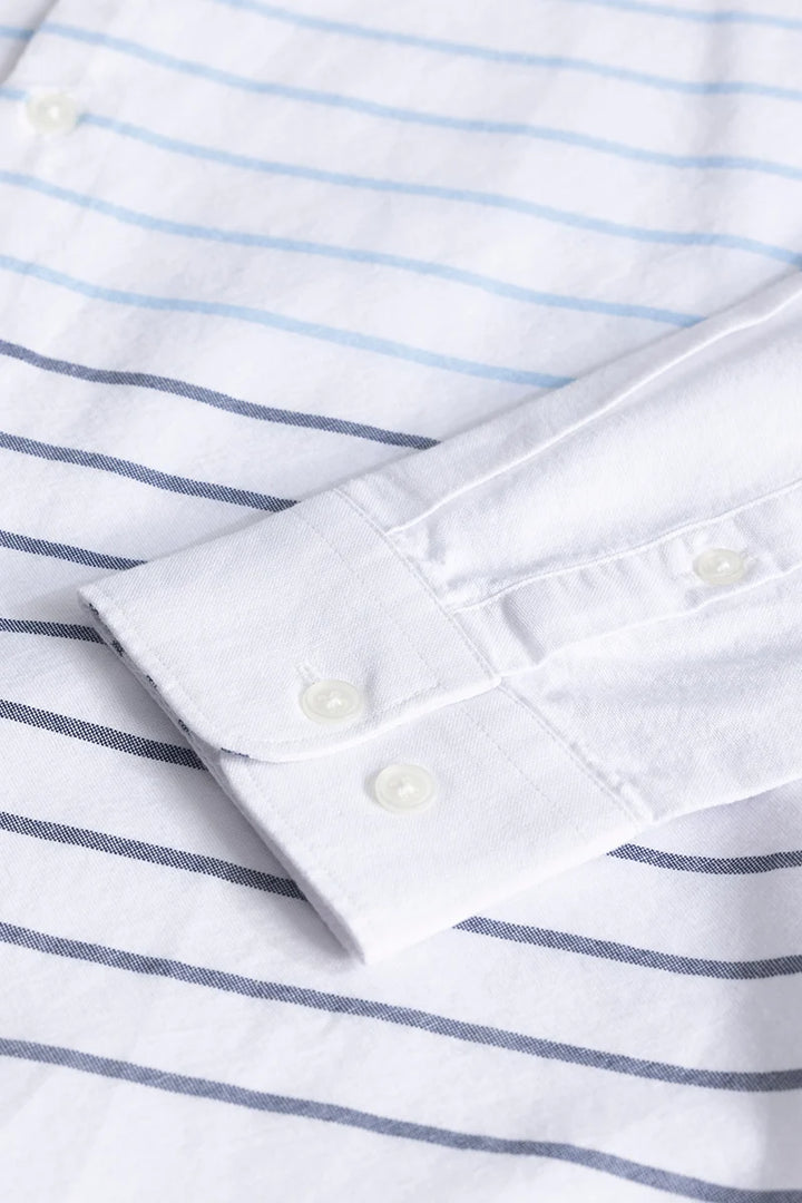 Stripivolve White Stripe Shirt