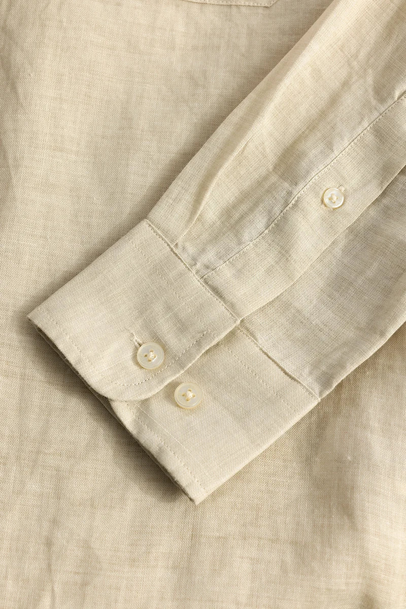 Camric Khaki Linen Shirt