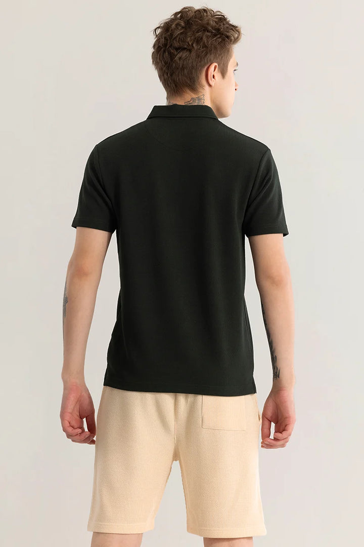 Elegantiq Green Polo T-Shirt